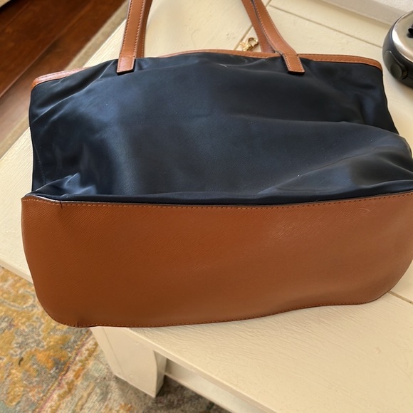 Michael Kors navy blue weather proof shoulder purse - Picture 7 of 7